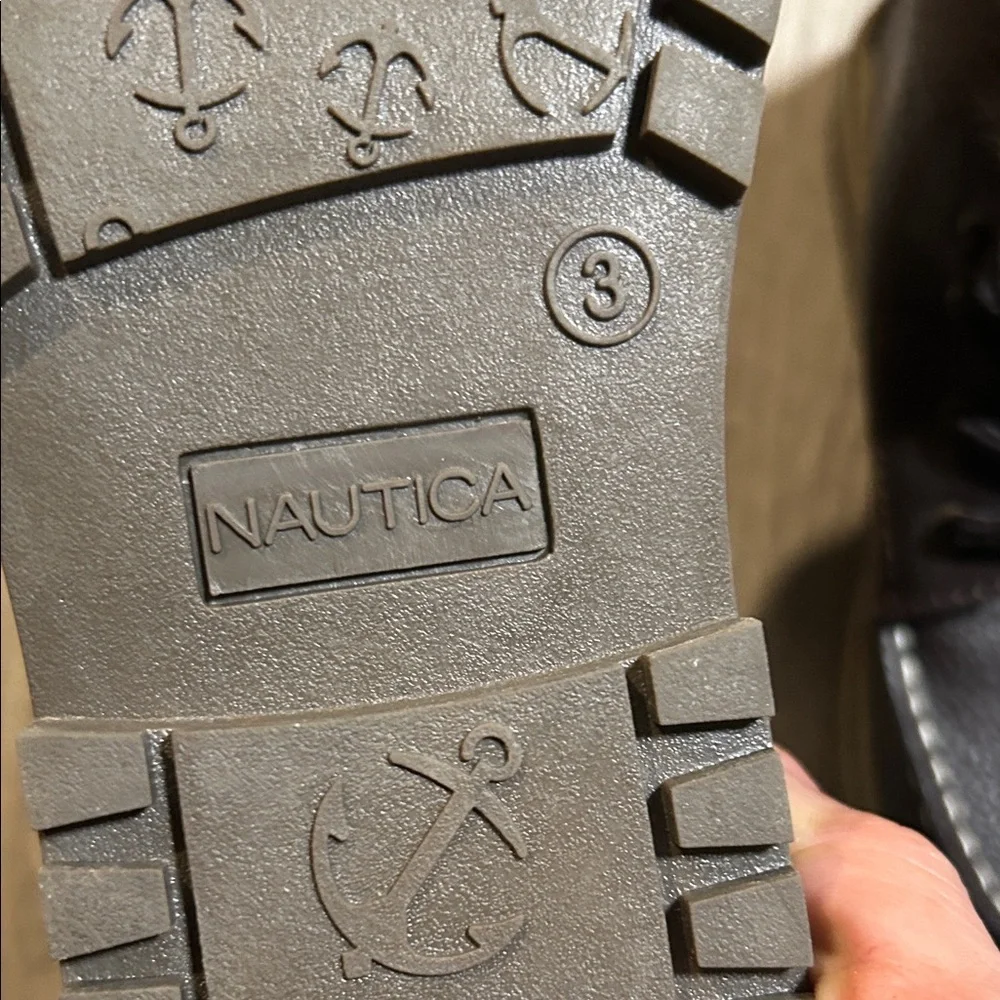 Nautica Kids' Brown Lace-Up Boots